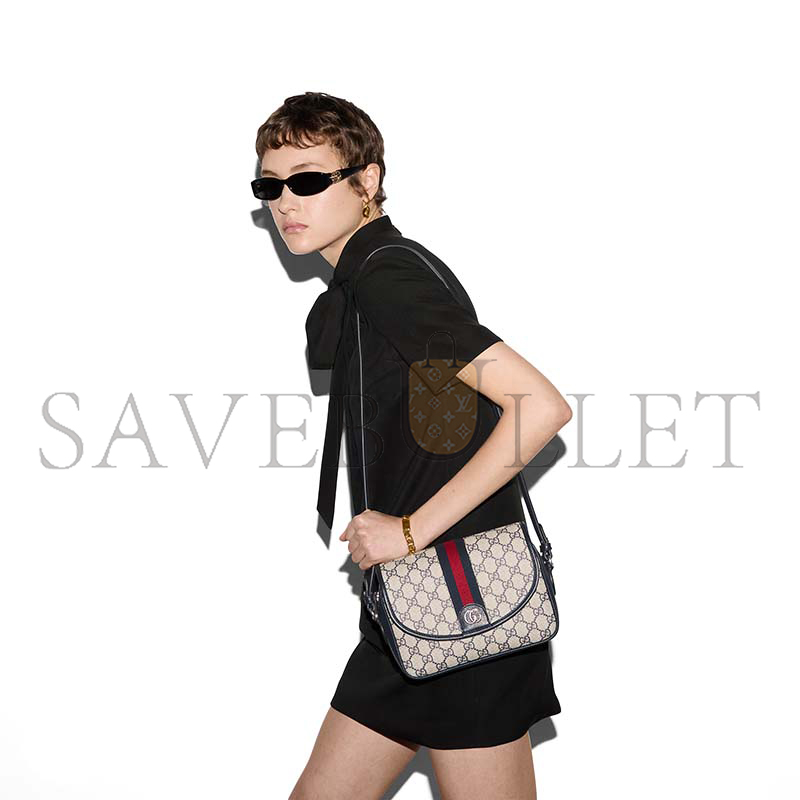 GUCCI OPHIDIA SMALL SHOULDER BAG 722117 (23*17*7cm)